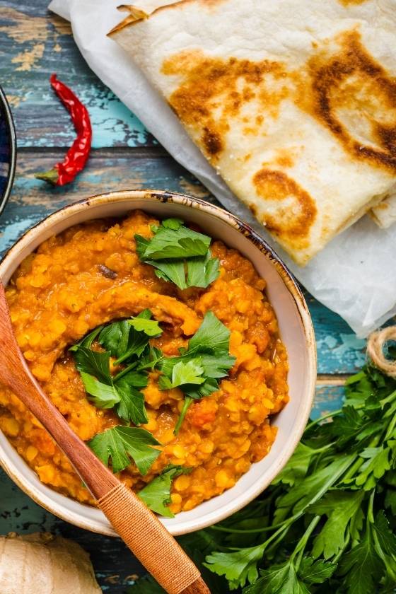 Red Lentil Curry Recipe (Indian Dahl Recipe) - MagentaStreaks
